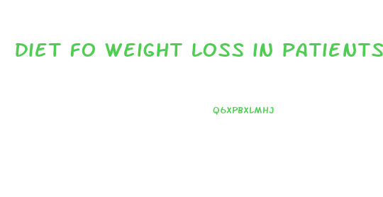 diet fo weight loss in patients with gastroparesis
