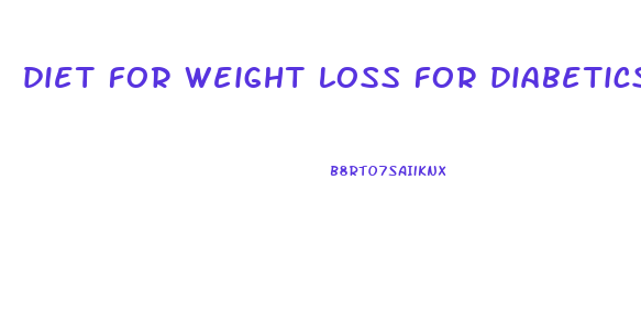 diet for weight loss for diabetics