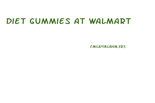 diet gummies at walmart