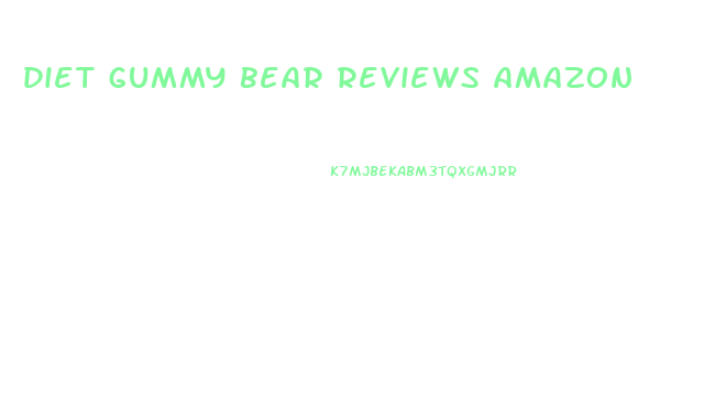 diet gummy bear reviews amazon