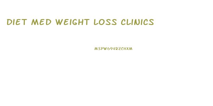 diet med weight loss clinics