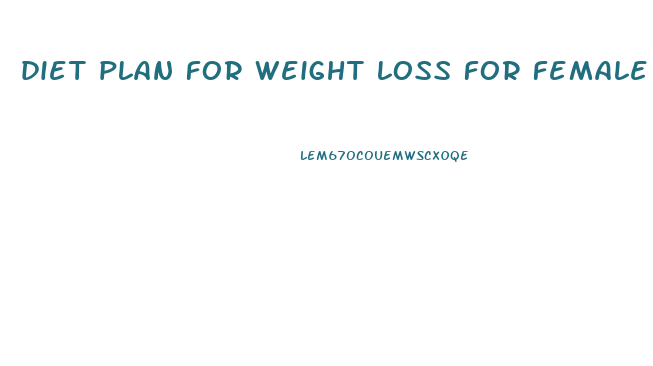 diet plan for weight loss for female in urdu