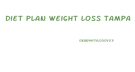 diet plan weight loss tampa