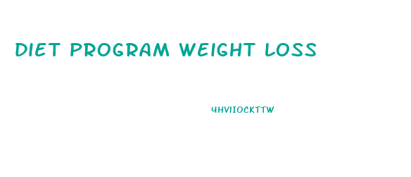 diet program weight loss