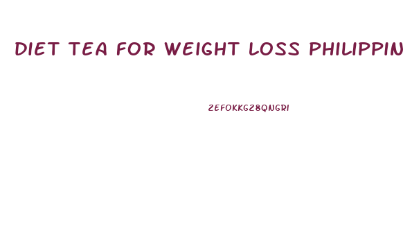 diet tea for weight loss philippines