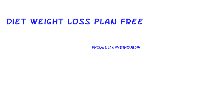 diet weight loss plan free