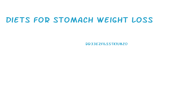 diets for stomach weight loss