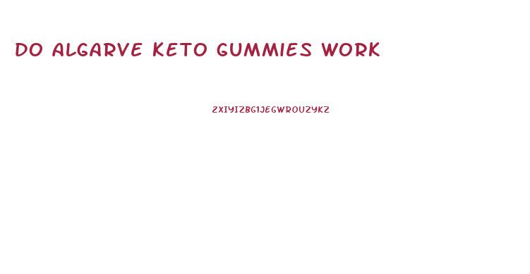 do algarve keto gummies work