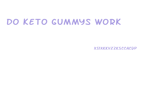 do keto gummys work
