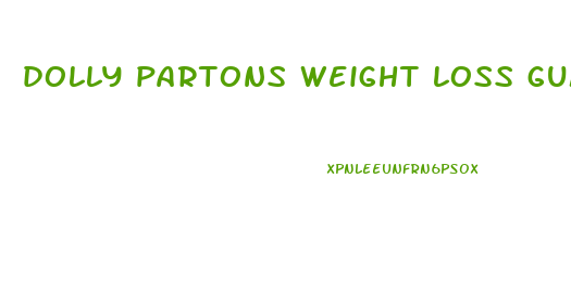 dolly partons weight loss gummies