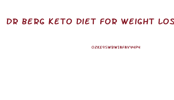 dr berg keto diet for weight loss