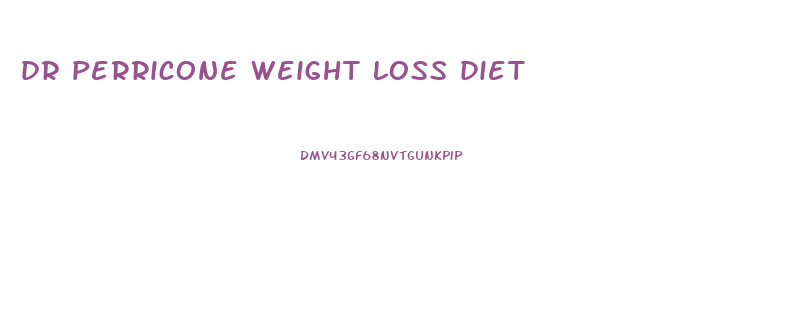 dr perricone weight loss diet