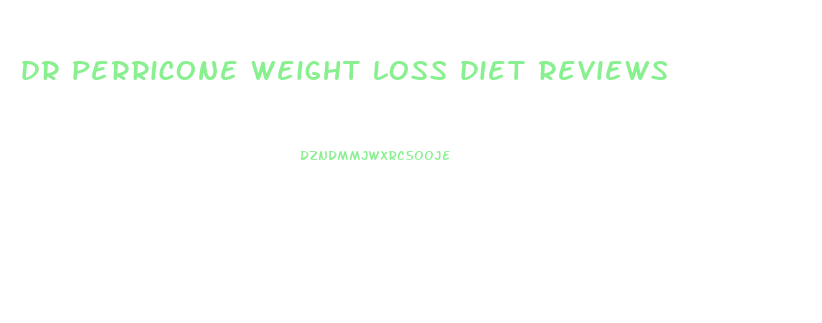 dr perricone weight loss diet reviews