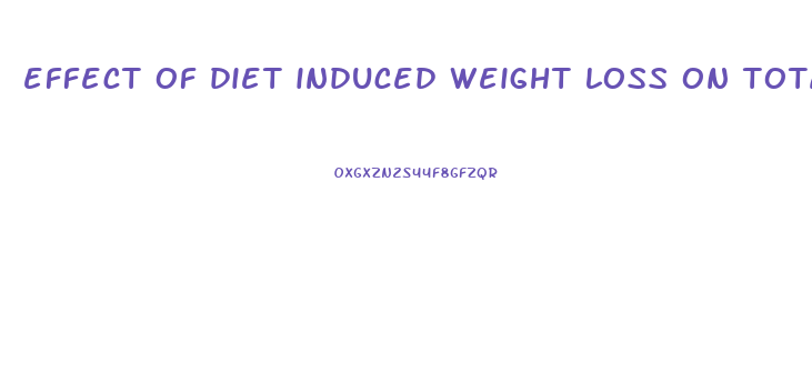 effect of diet induced weight loss on total body bone mass