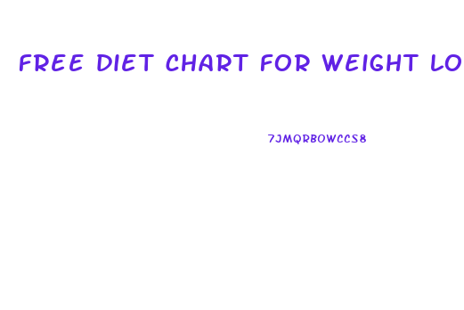 free diet chart for weight loss in india
