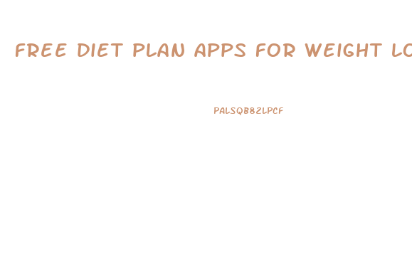 free diet plan apps for weight loss