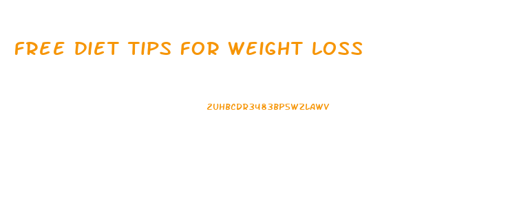 free diet tips for weight loss