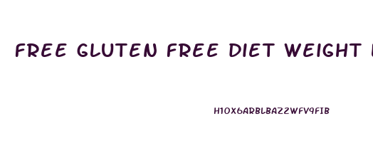 free gluten free diet weight loss