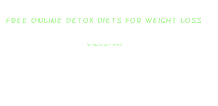 free online detox diets for weight loss