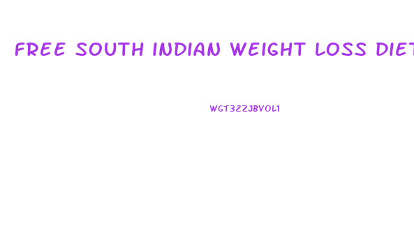 free south indian weight loss diet plan