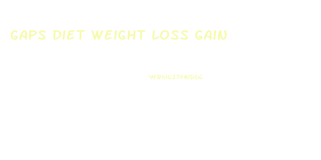 gaps diet weight loss gain