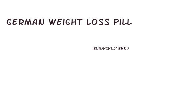 german weight loss pill