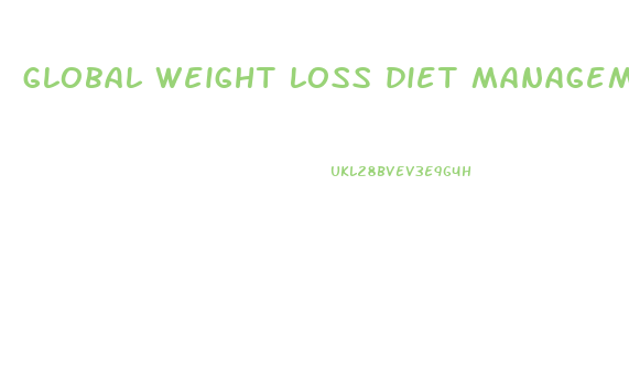 global weight loss diet management products services market