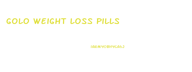 golo weight loss pills