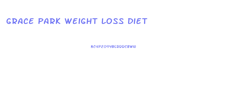 grace park weight loss diet