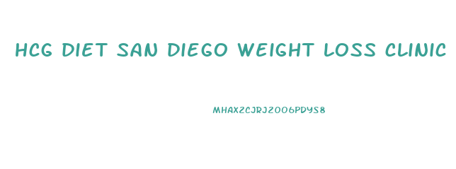 hcg diet san diego weight loss clinic
