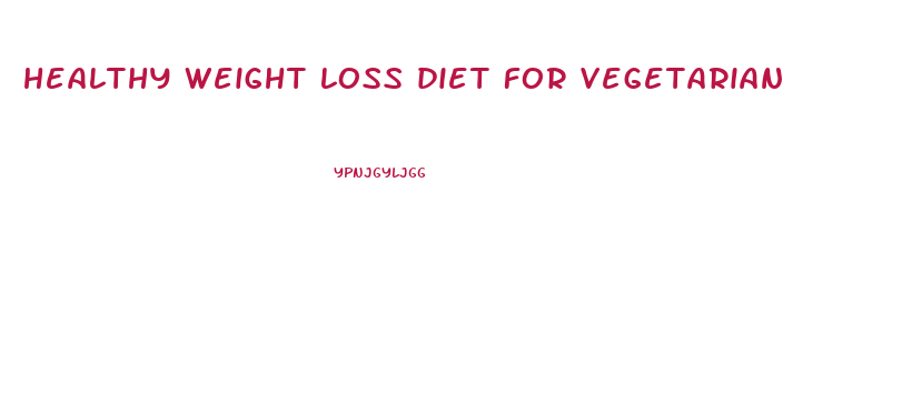 healthy weight loss diet for vegetarian