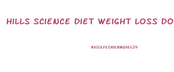 hills science diet weight loss dog