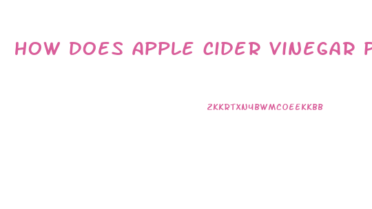 how does apple cider vinegar pills help with weight loss