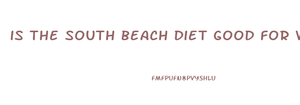 is the south beach diet good for weight loss