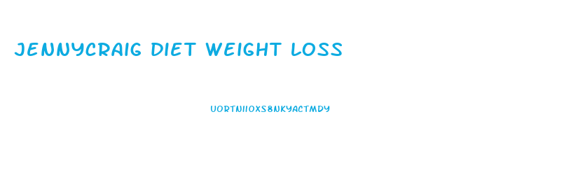 jennycraig diet weight loss