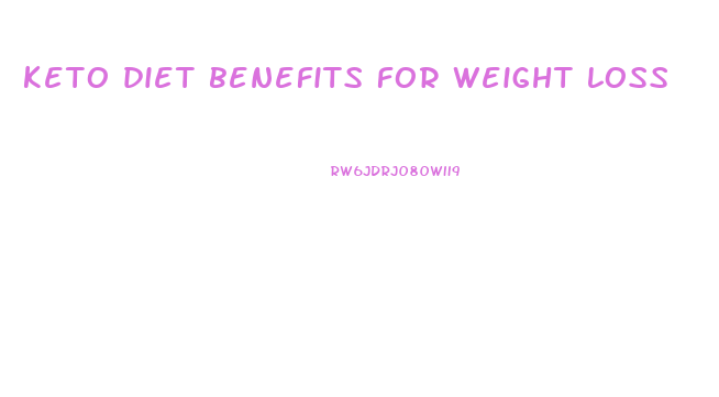 keto diet benefits for weight loss