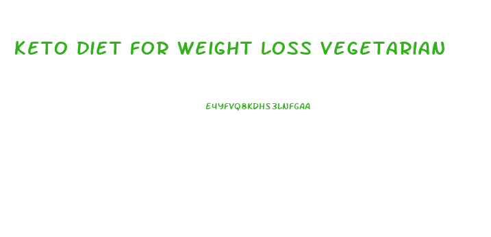 keto diet for weight loss vegetarian