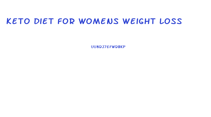 keto diet for womens weight loss