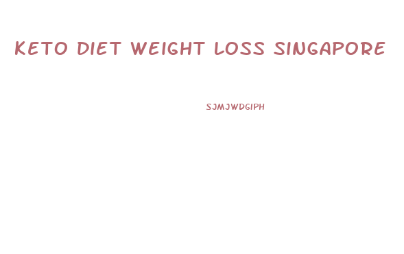 keto diet weight loss singapore