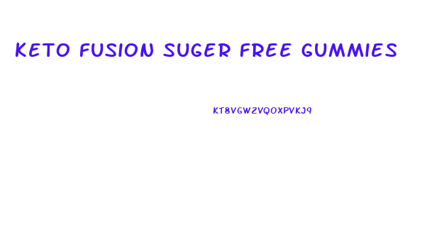 keto fusion suger free gummies