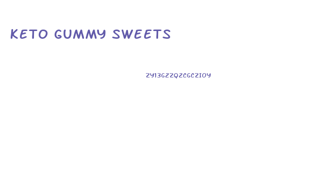 keto gummy sweets
