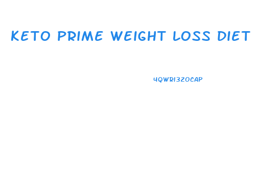 keto prime weight loss diet