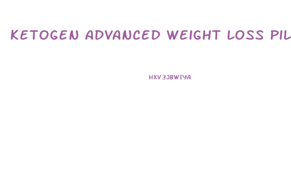 ketogen advanced weight loss pills 30 day supply