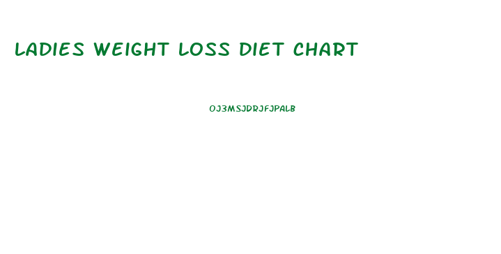 ladies weight loss diet chart