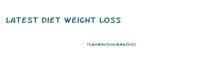 latest diet weight loss
