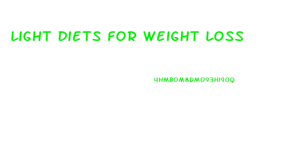 light diets for weight loss