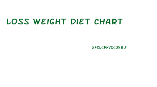 loss weight diet chart