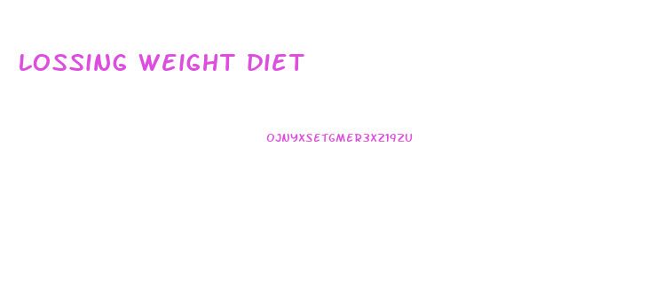 lossing weight diet