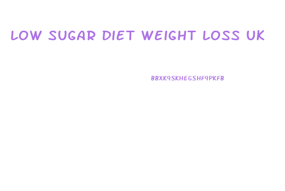 low sugar diet weight loss uk