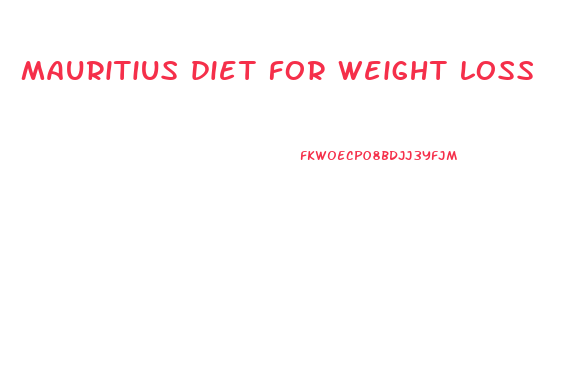 mauritius diet for weight loss